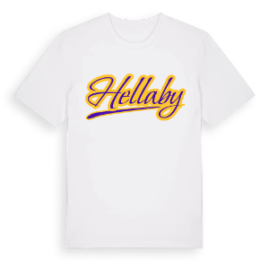 Hellaby baseball t-shirt – ekologisk bomull t-shirt från Pinshirt