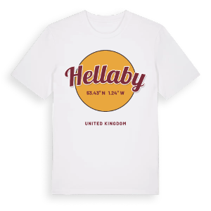 Hellaby cirkel t-shirt – ekologisk bomull t-shirt från Pinshirt