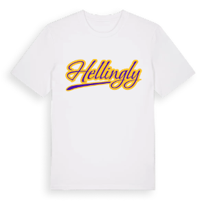 Hellingly baseball t-shirt – ekologisk bomull t-shirt från Pinshirt