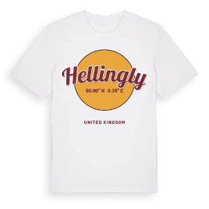 Hellingly cirkel t-shirt – ekologisk bomull t-shirt från Pinshirt
