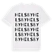 Helsby ordlek t-shirt