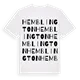 Hemblington ordlek t-shirt