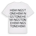 Hemingstone ordlek t-shirt