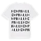 Hempnall ordlek t-shirt