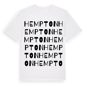 Hempton ordlek t-shirt – ekologisk bomull t-shirt från Pinshirt