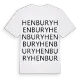 Henbury ordlek t-shirt