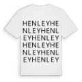 Henley ordlek t-shirt
