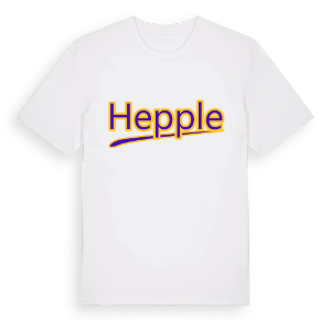 Hepple baseball t-shirt – ekologisk bomull t-shirt från Pinshirt