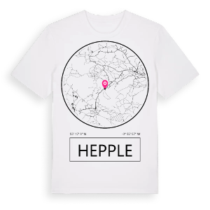 Hepple t-shirt – ekologisk bomull t-shirt från Pinshirt