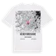 Herefordshire karta t-shirt