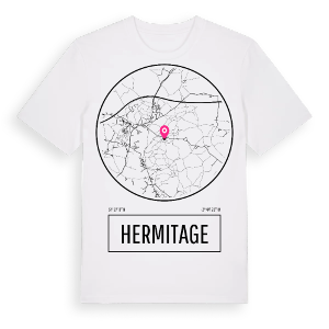 Hermitage t-shirt – ekologisk bomull t-shirt från Pinshirt