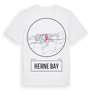Herne Bay t-shirt – ekologisk bomull t-shirt från Pinshirt