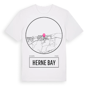 Herne Bay t-shirt – ekologisk bomull t-shirt från Pinshirt