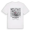 Hertfordshire karta t-shirt
