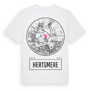 Hertsmere t-shirt – ekologisk bomull t-shirt från Pinshirt