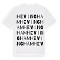 Hevingham ordlek t-shirt