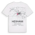 Hexham karta t-shirt
