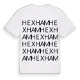 Hexham ordlek t-shirt