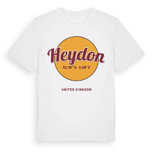 Heydon cirkel t-shirt – ekologisk bomull t-shirt från Pinshirt