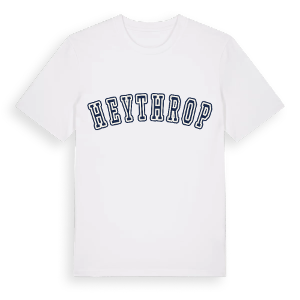 Heythrop college t-shirt – ekologisk bomull t-shirt från Pinshirt
