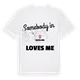 Någon i Hickling älskar mig t-shirt