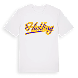 Hickling baseball t-shirt – ekologisk bomull t-shirt från Pinshirt