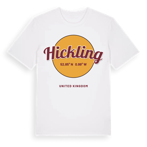 Hickling cirkel t-shirt – ekologisk bomull t-shirt från Pinshirt