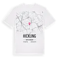 Hickling karta t-shirt