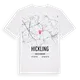 Hickling karta t-shirt