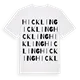 Hickling ordlek t-shirt