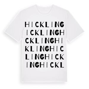 Hickling ordlek t-shirt – ekologisk bomull t-shirt från Pinshirt