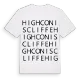 High Coniscliffe ordlek t-shirt