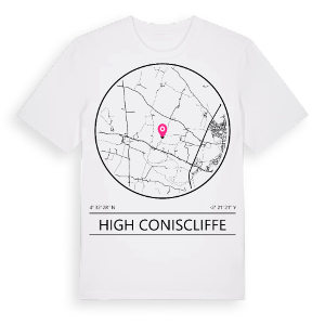 High Coniscliffe t-shirt – ekologisk bomull t-shirt från Pinshirt