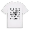 Higham-with-West Close Booth ordlek t-shirt