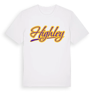 Highley baseball t-shirt – ekologisk bomull t-shirt från Pinshirt