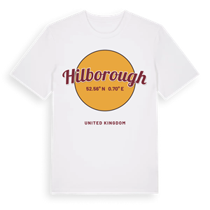 Hilborough cirkel t-shirt – ekologisk bomull t-shirt från Pinshirt