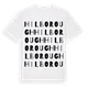 Hilborough ordlek t-shirt