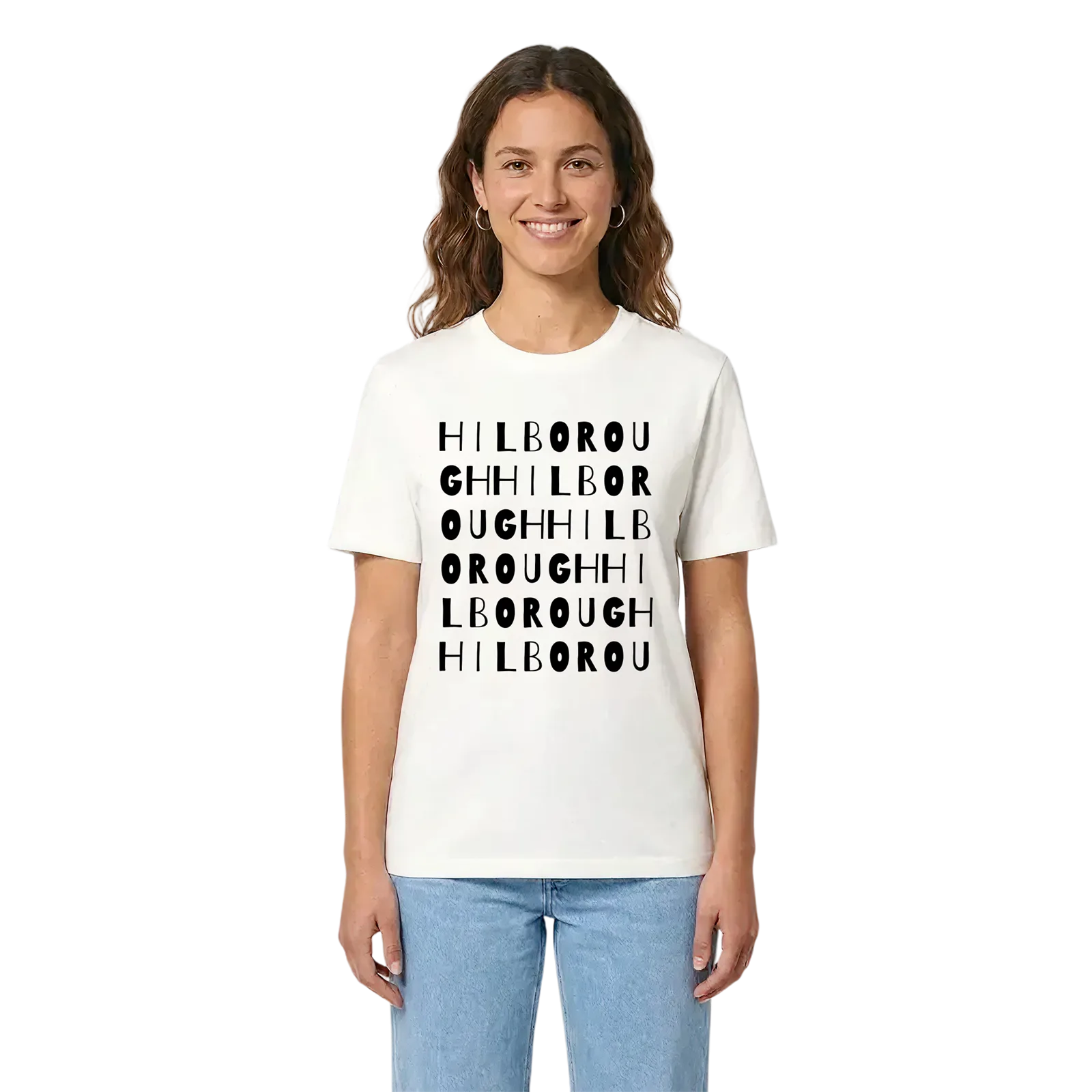 Hilborough ordlek t-shirt – White, i miljö