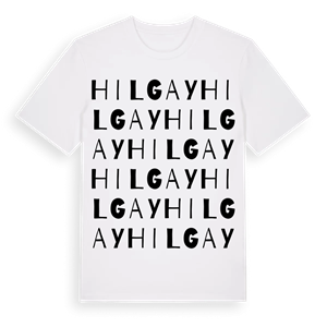 Hilgay ordlek t-shirt – ekologisk bomull t-shirt från Pinshirt