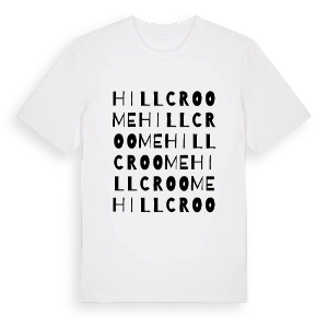 Hill Croome ordlek t-shirt – ekologisk bomull t-shirt från Pinshirt