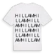 Hillam ordlek t-shirt
