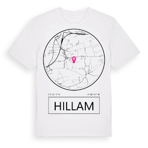 Hillam t-shirt – ekologisk bomull t-shirt från Pinshirt