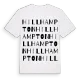 Hillhampton ordlek t-shirt