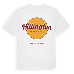 Hillington cirkel t-shirt – ekologisk bomull t-shirt från Pinshirt