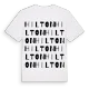 Hilton ordlek t-shirt