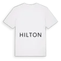Jag älskar Hilton t-shirt stort tryck