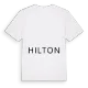 Jag älskar Hilton t-shirt stort tryck