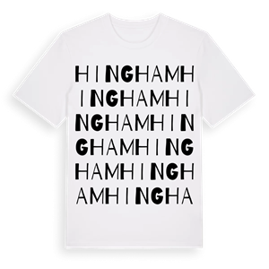 Hingham ordlek t-shirt – ekologisk bomull t-shirt från Pinshirt