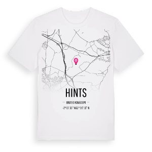 Hints karta t-shirt – ekologisk bomull t-shirt från Pinshirt