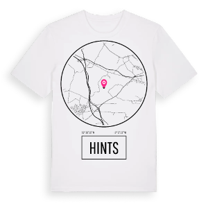 Hints t-shirt – ekologisk bomull t-shirt från Pinshirt